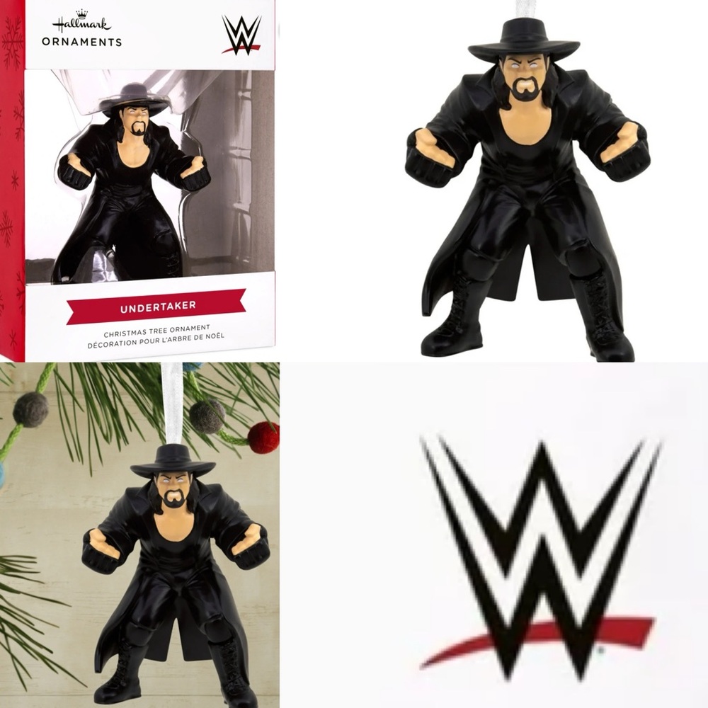 WWE Undertaker Christmas Ornament